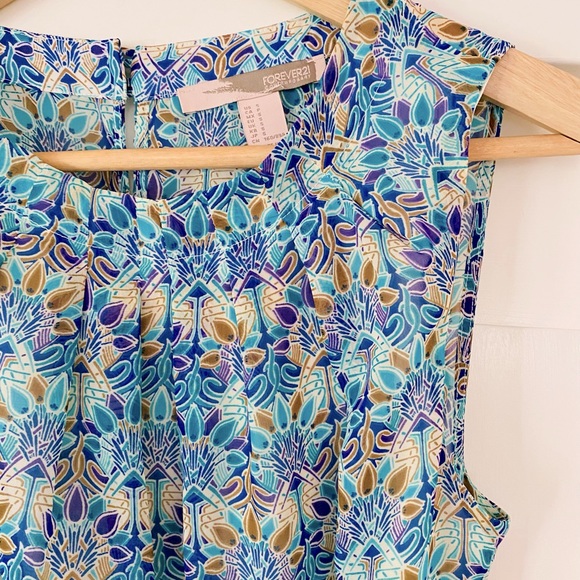 Forever 21 - Pleated Collar Dress - Picture 4 of 10